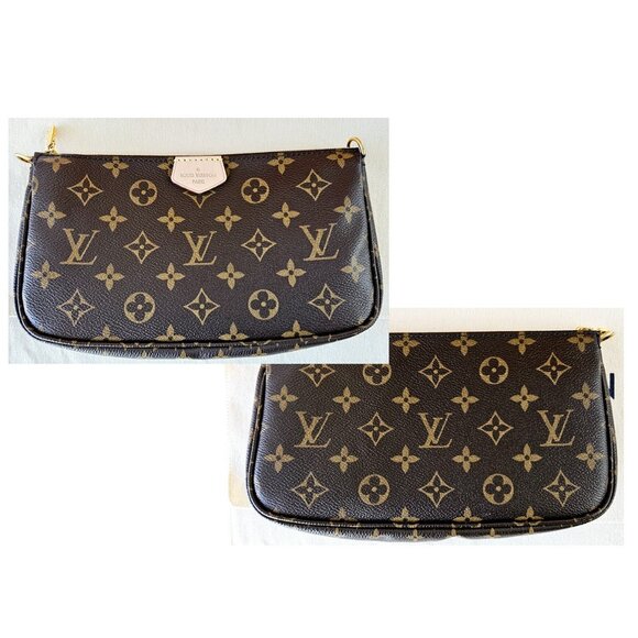 LOUIS VUITTON Multi Pochette Accessoires Pink - Picture 5 of 14